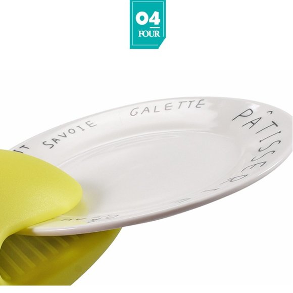 Premium Quality Kitchen Silicone Heat Resistant Gloves Clips Insulation Non Stic - Picture 8 of 16